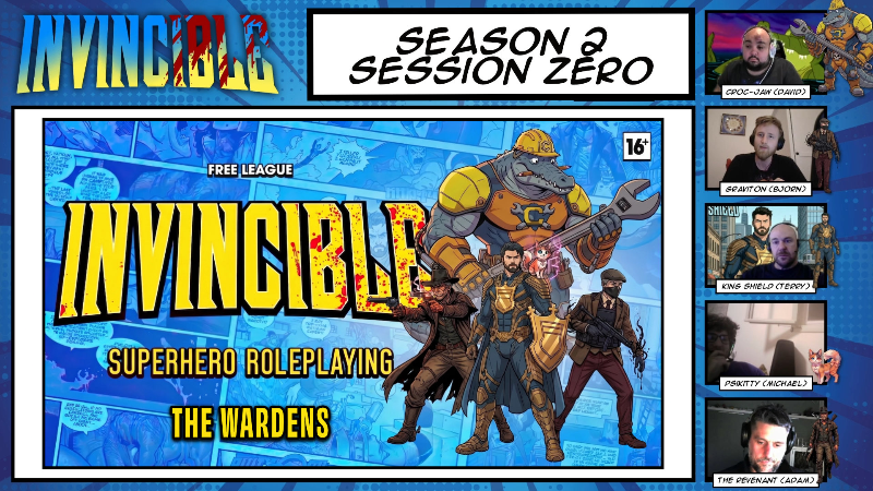 INVINCIBLE RPG • A Superhero Actual Play