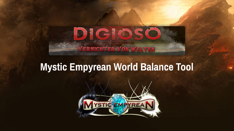 Mystic Empyrean Online World Balance Tool