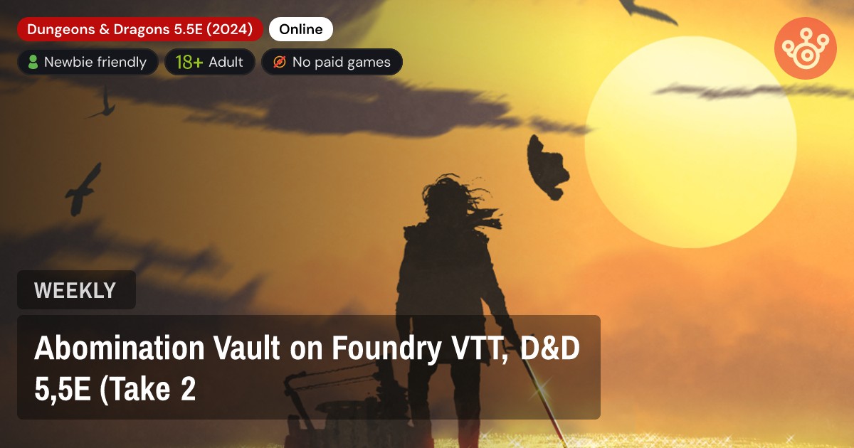 Abomination Vault on Foundry VTT, D&D 5,5E (Take 2