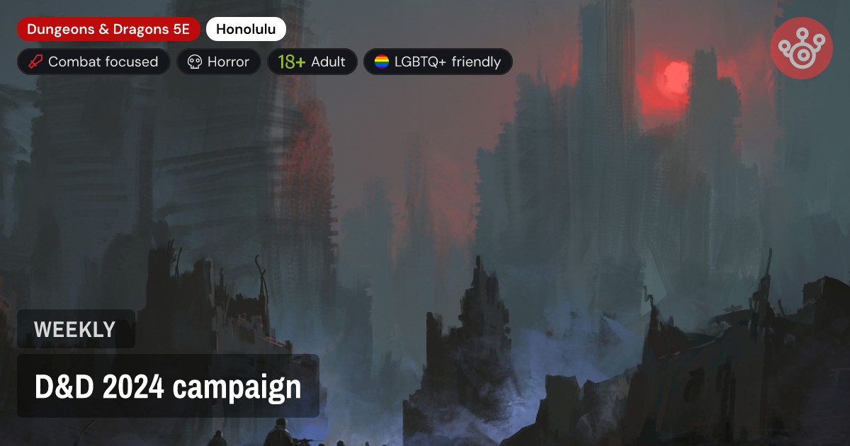 D&D 2024 campaign