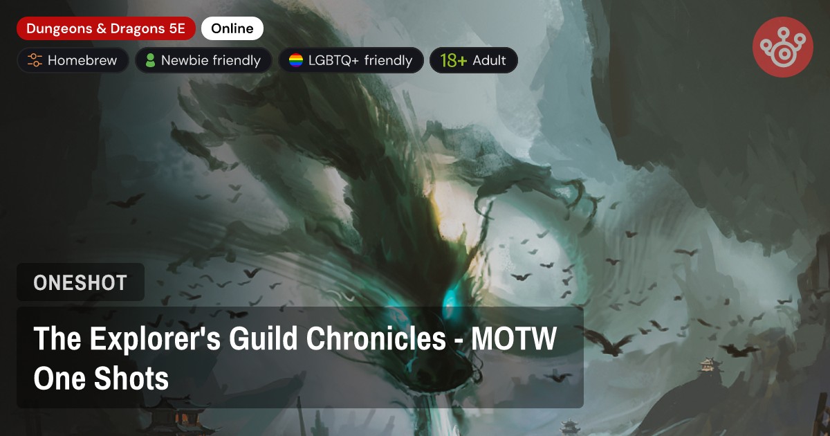 The Explorer's Guild Chronicles - MOTW One Shots