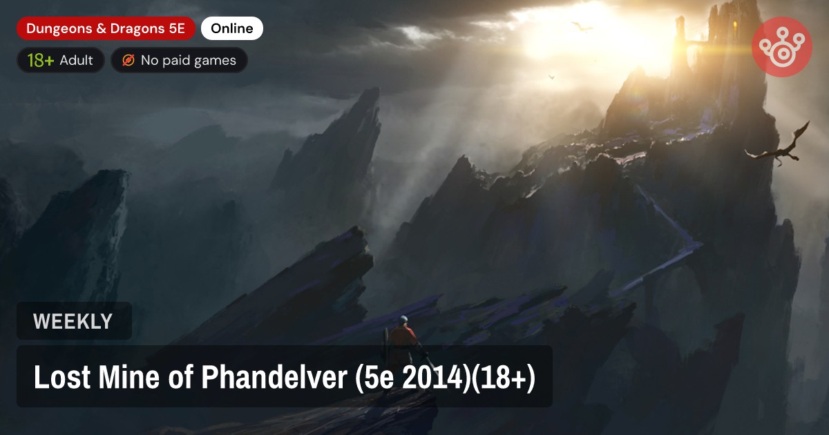 Lost Mine of Phandelver (5e 2014)(18+)