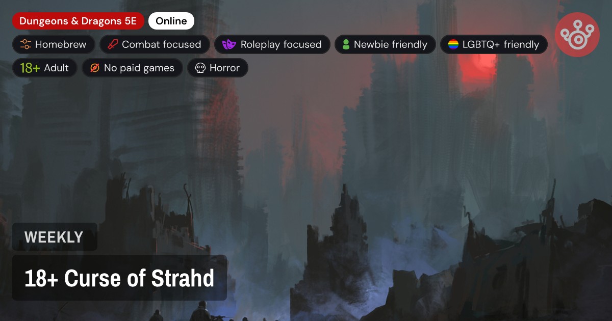 18+ Curse of Strahd