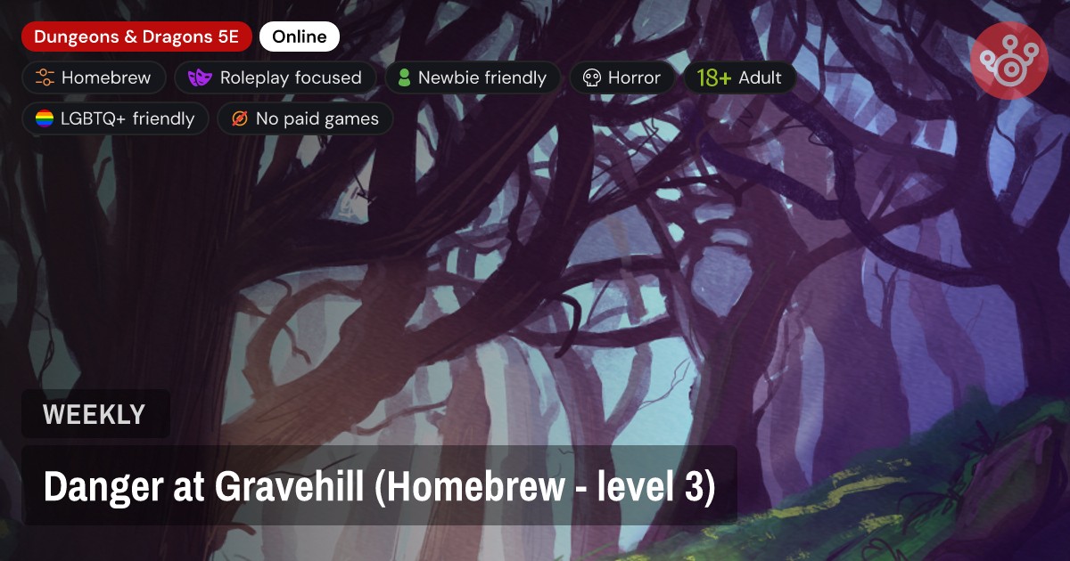 Danger at Gravehill (Homebrew - level 3)