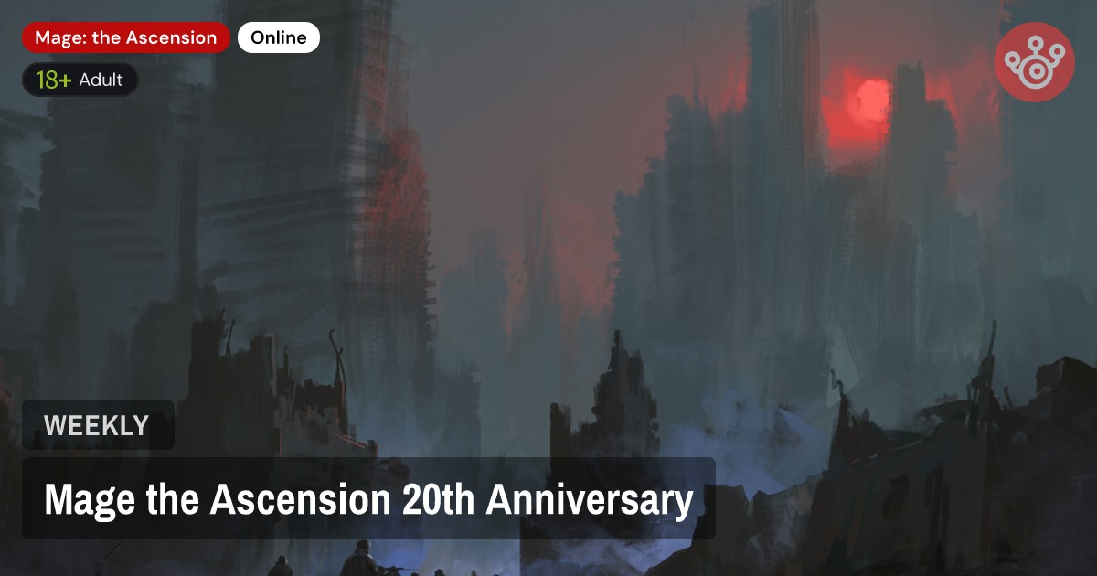 Mage the Ascension 20th Anniversary