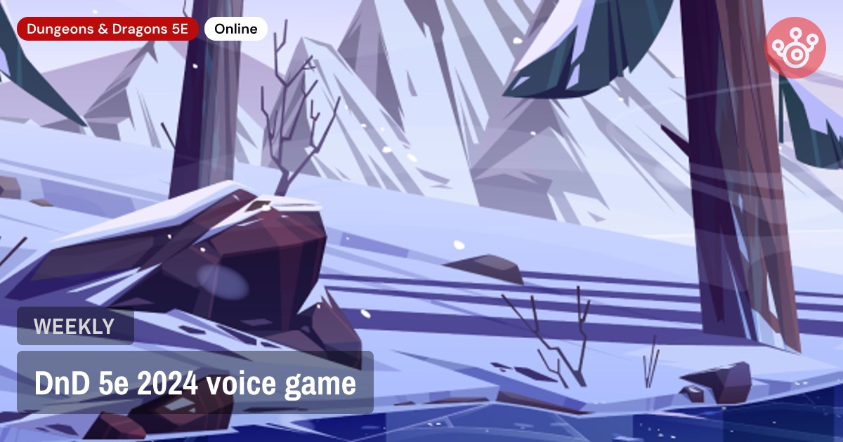 DnD 5e 2024 voice game