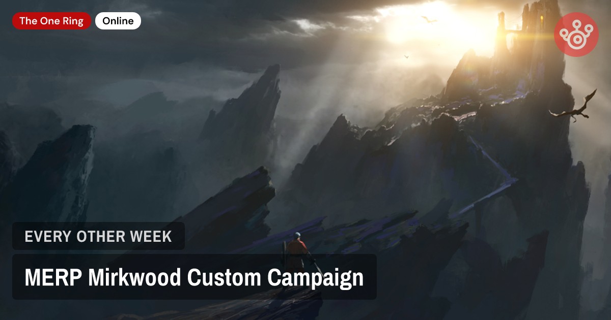 MERP Mirkwood Custom Campaign