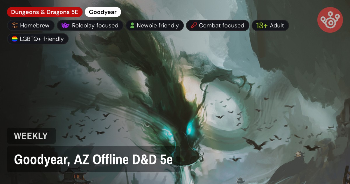 Goodyear, AZ Offline D&D 5e