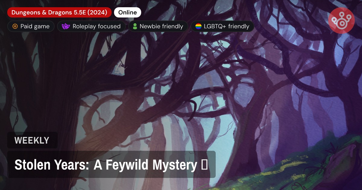 Stolen Years: A Feywild Mystery 🦋