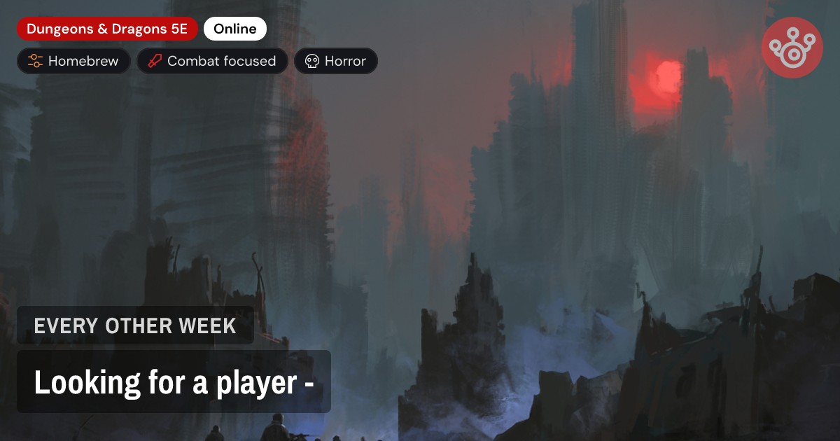 Looking for a player -