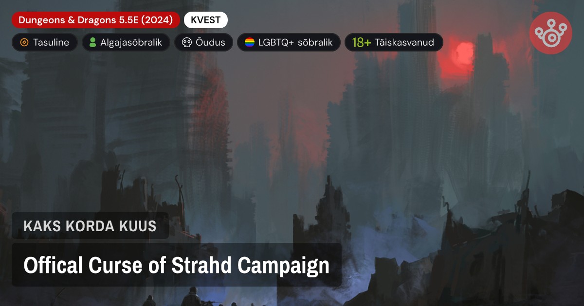 Offical Curse of Strahd Campaign