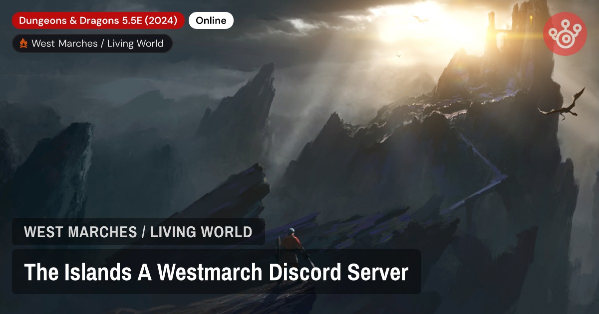 The Islands A Westmarch Discord Server