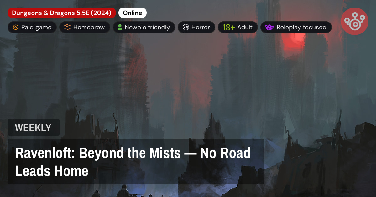 Ravenloft: Beyond the Mists — No Road Leads Home