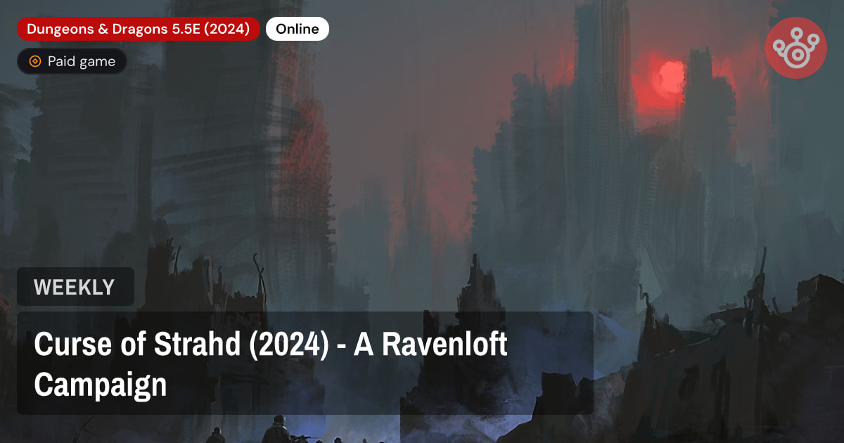 Curse of Strahd (2024) - A Ravenloft Campaign