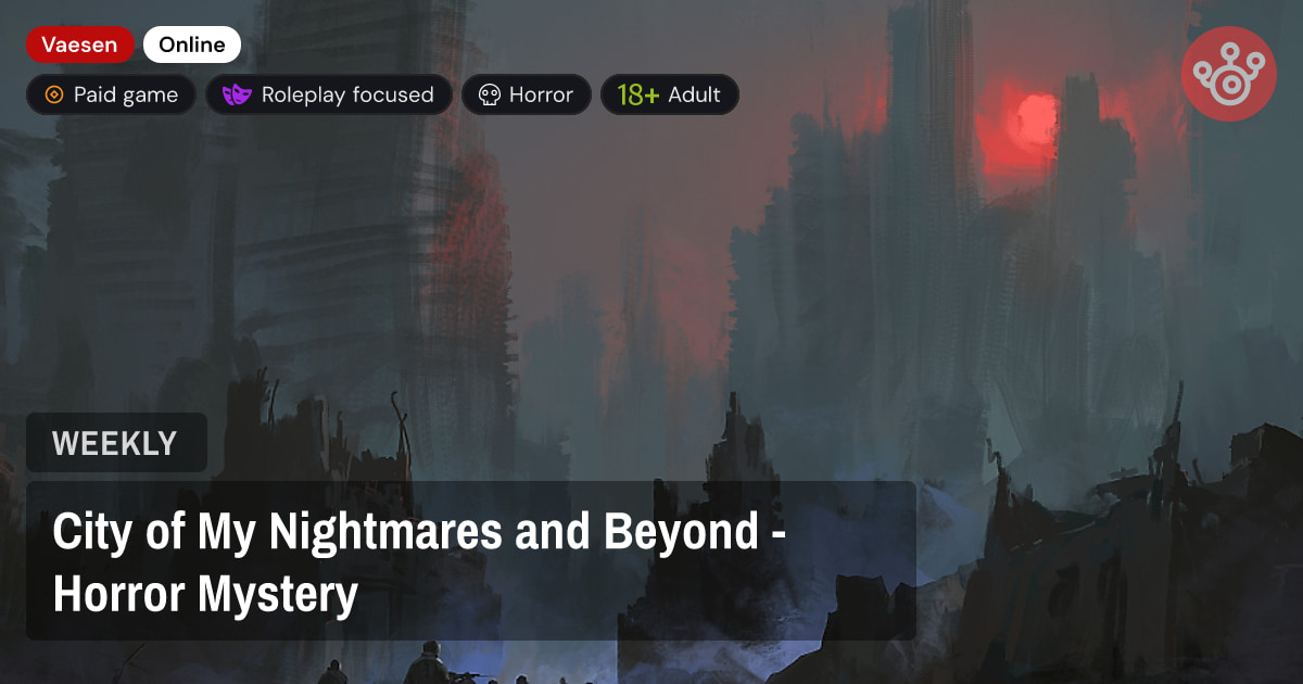 City of My Nightmares and Beyond - Horror Mystery