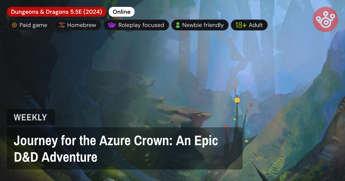 Journey for the Azure Crown: An Epic D&D Adventure