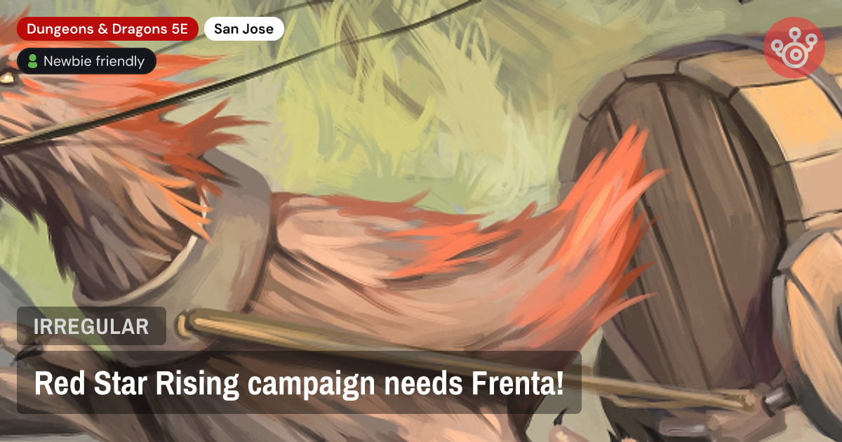 Red Star Rising campaign needs Frenta!