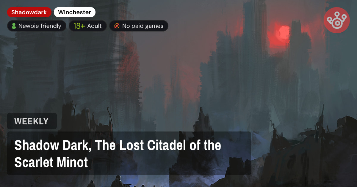 Shadow Dark, The Lost Citadel of the Scarlet Minot