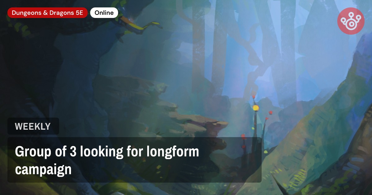 Group of 3 looking for longform campaign
