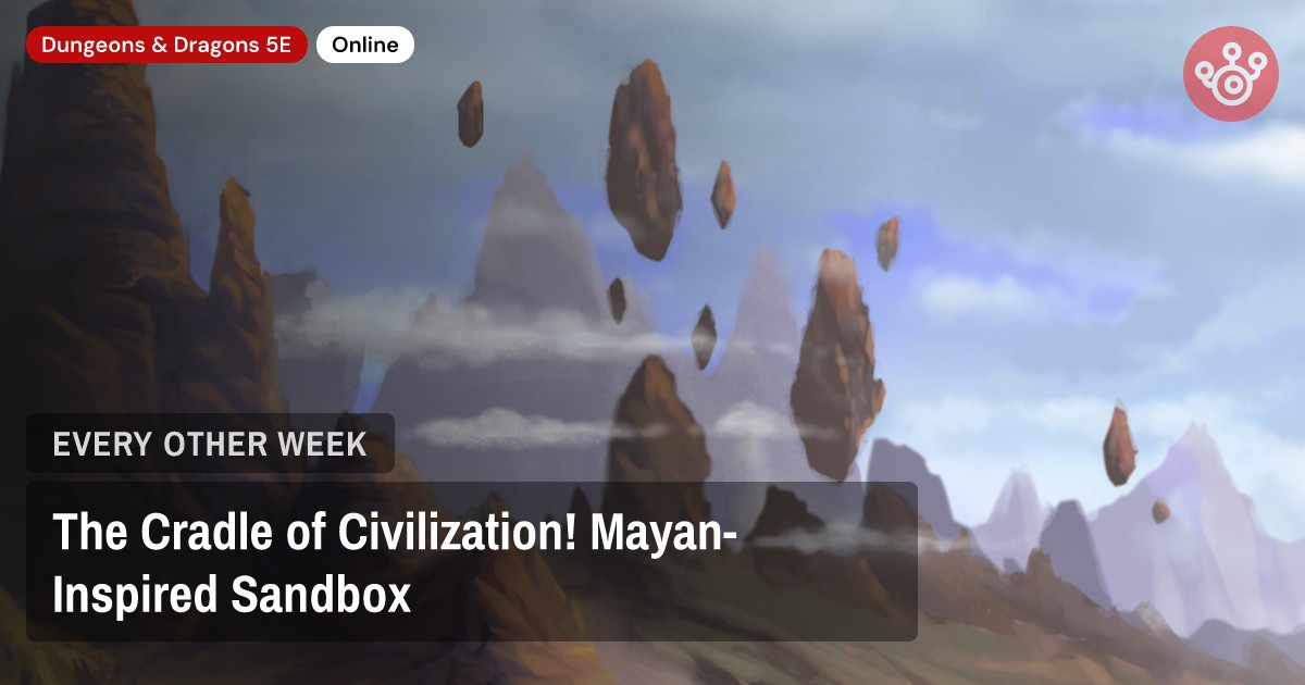 The Cradle of Civilization! Mayan-Inspired Sandbox
