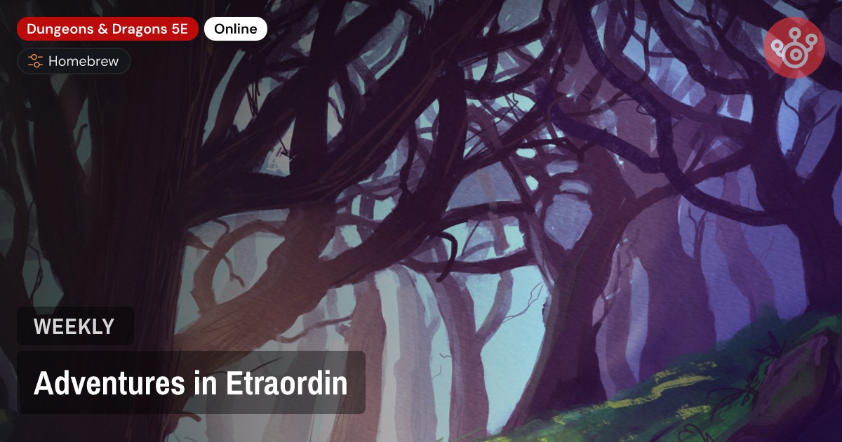 Adventures in Etraordin